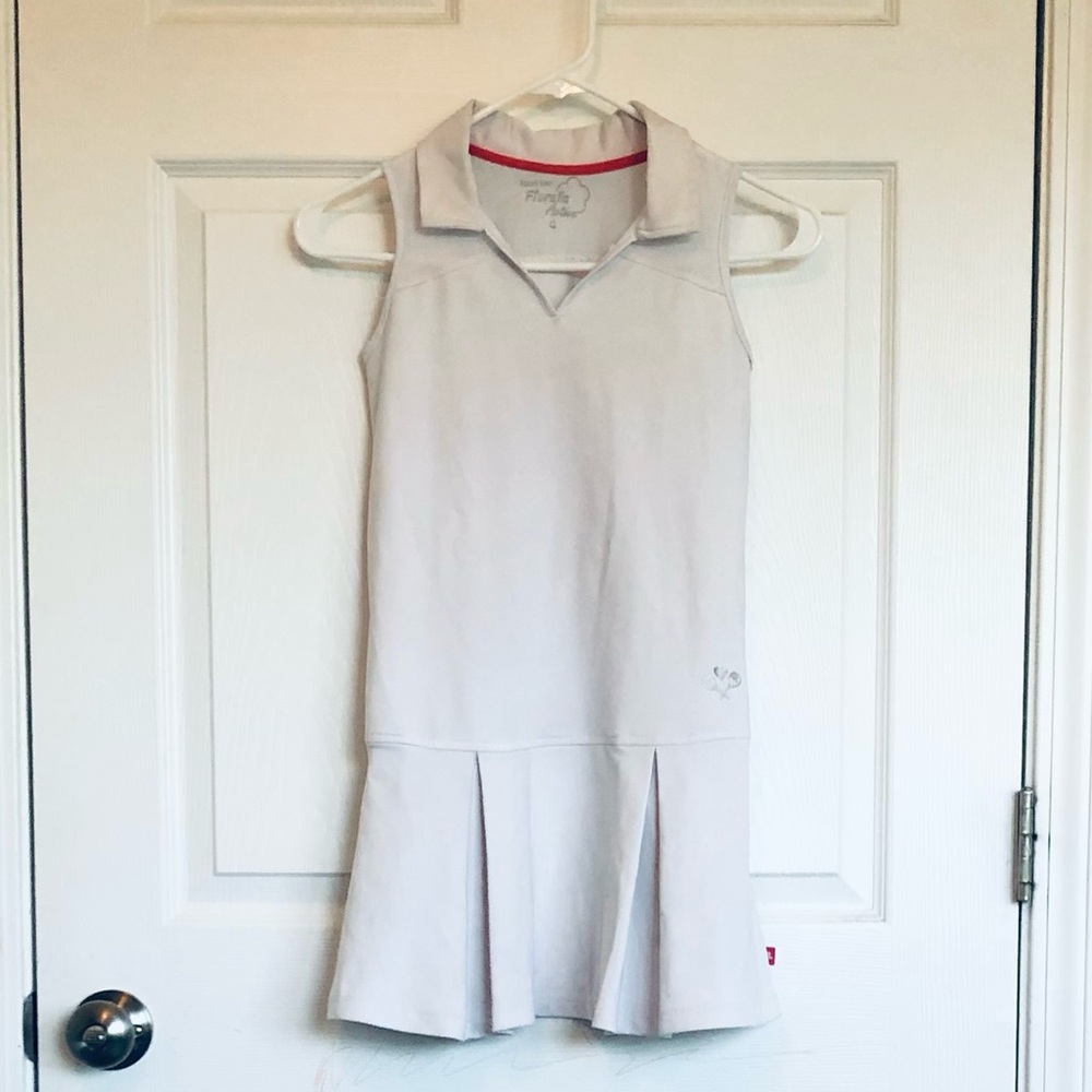White tennis dress